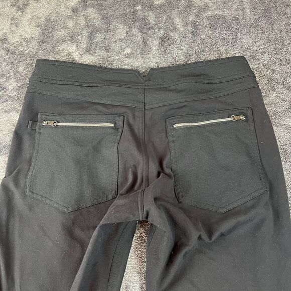 Lululemon Better Together Pant Women's 8/10 Black Zipper Pocket Stretch Nylon - Picture 6 of 8